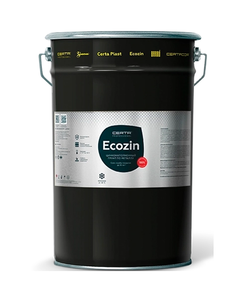 Цинконаполненный грунт по металлу Ecozin (аэрозоль)
