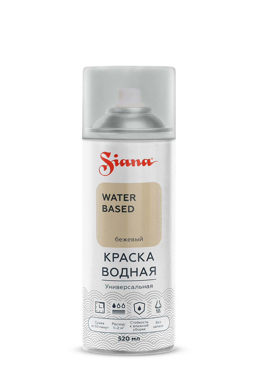 Siana Water Based Бежевый 520 мл