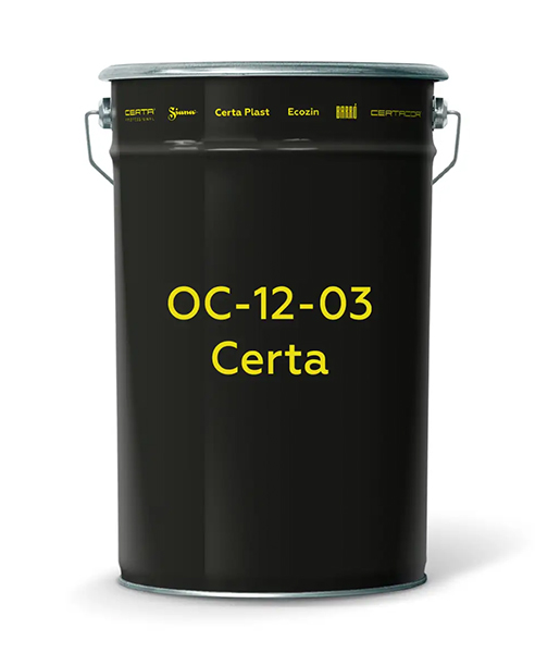 Органосиликатная краска 12-03 CERTA белый (RAL 9003) (25,0кг)